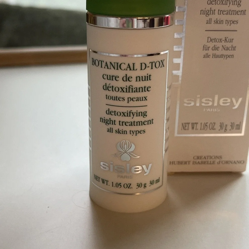 Sisley Botanical D-tox Detoxifying Night Treatment Anti-Aging 1.05oz 30ml‎